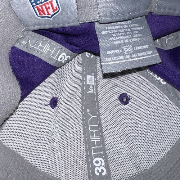 New Era 39 Thirty Toddler Minnesota Vikings Fitted Cap Hat - Picture 4 of 6